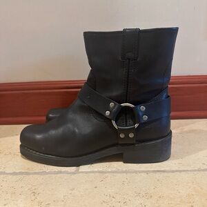Harley-Davidson Black Leather Boots